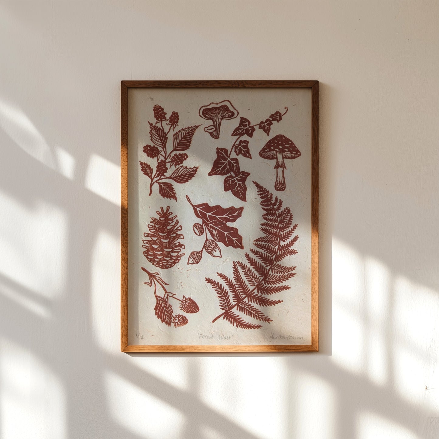 Forest Walk (Burnt Sienna)