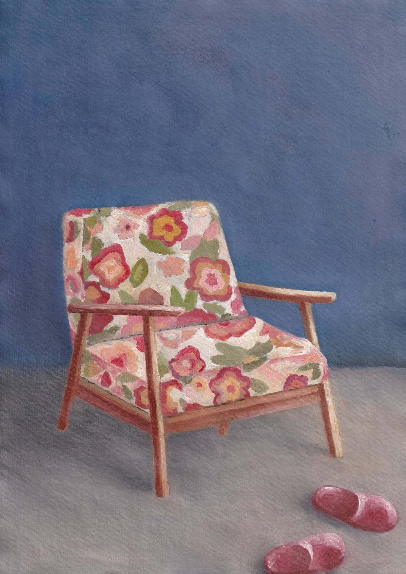 Floral Chair