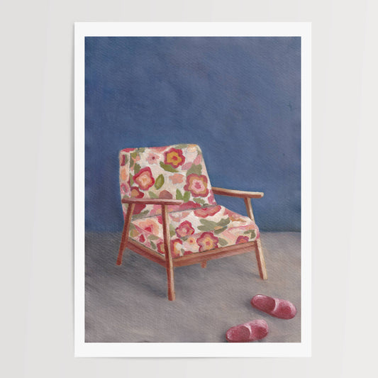 Floral Chair