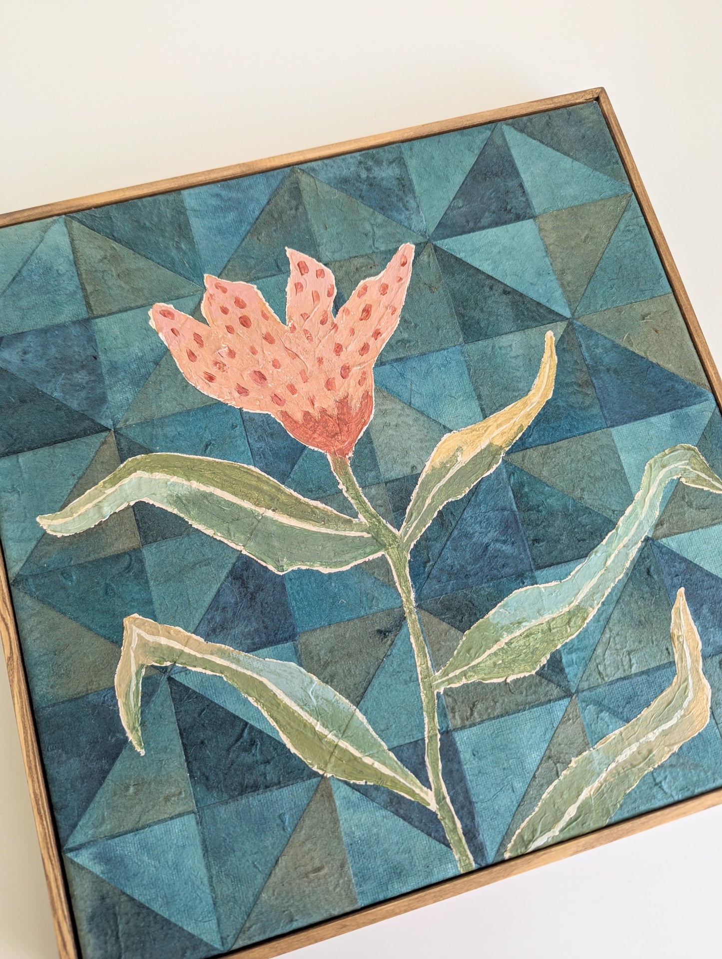 In The Deep Teal Garden