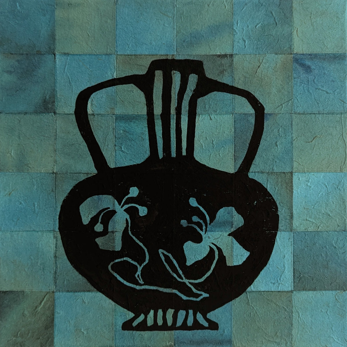 Vase with Two Flowers