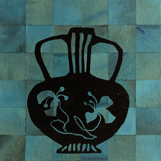 Vase with Two Flowers