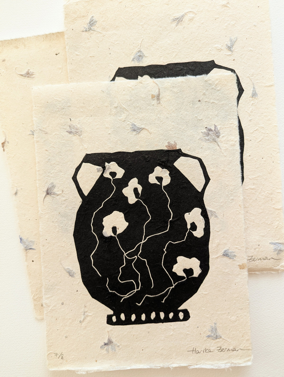 Vessel with Wild Blooms