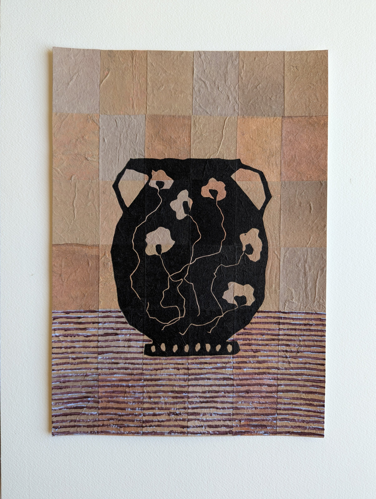 Vessel with Wild Blooms I